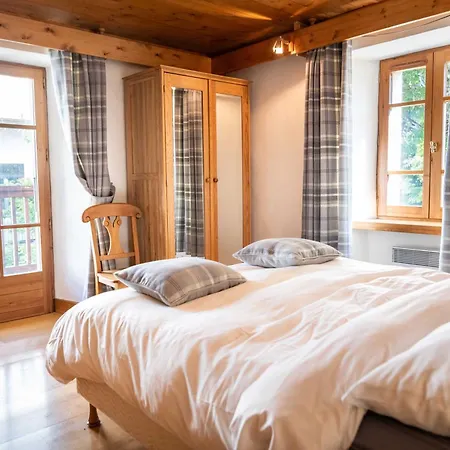 Apartmán Warm 2-bedroom Near The Tourist Office Megève