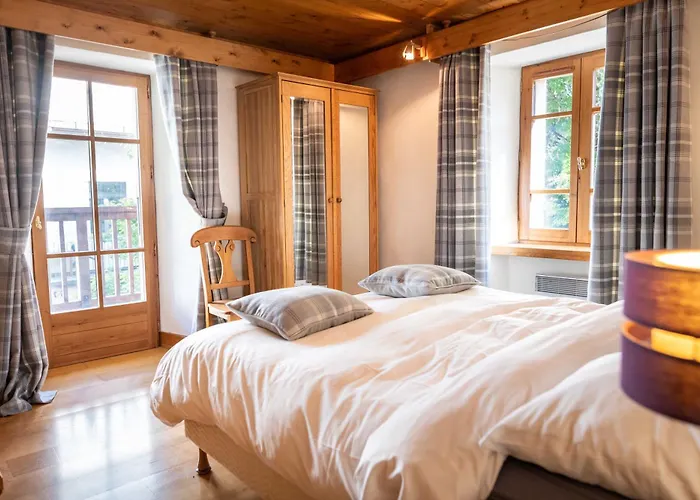 Lägenhet Warm 2-bedroom Near The Tourist Office Megève